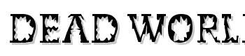 Dead-World font
